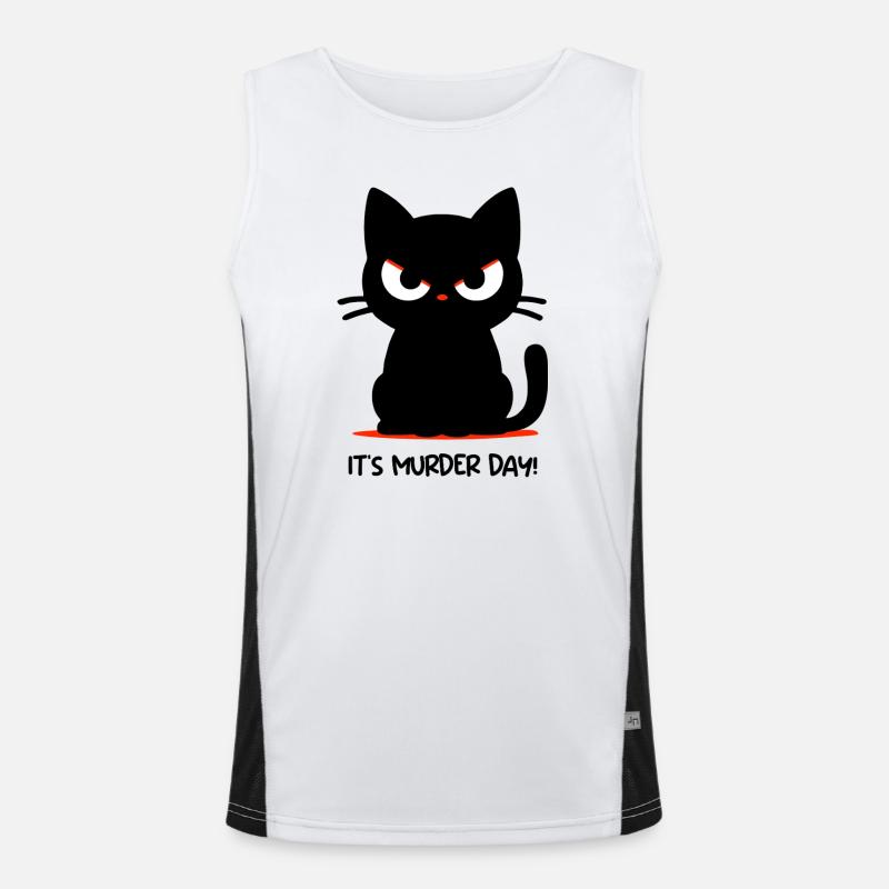Murder Day Men's Functional Contrast Tank Top 