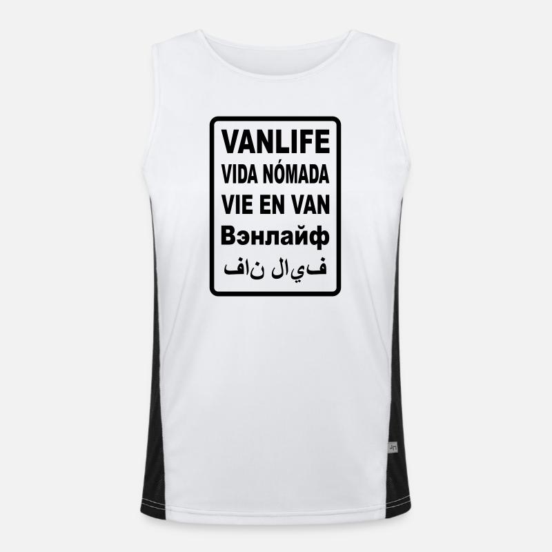 Vanlife International Débardeur respirant contrasté Homme 