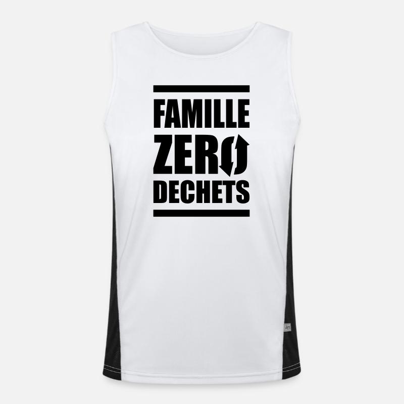 Zero Waste Family Men's Functional Contrast Tank Top 