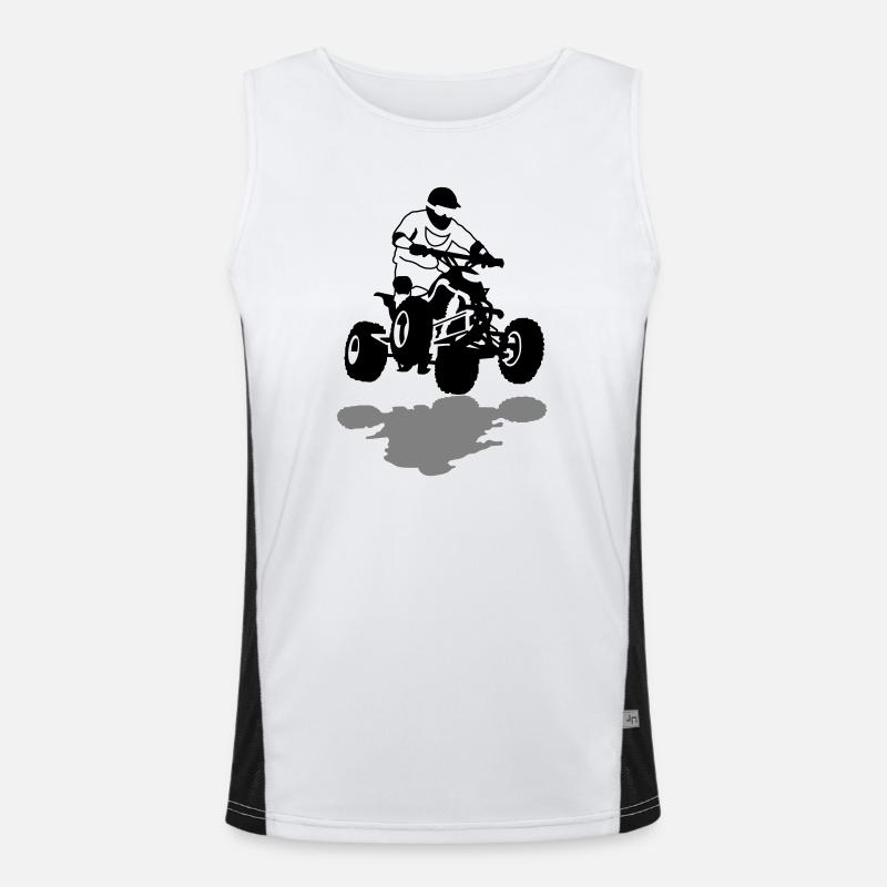 quad Débardeur respirant contrasté Homme 