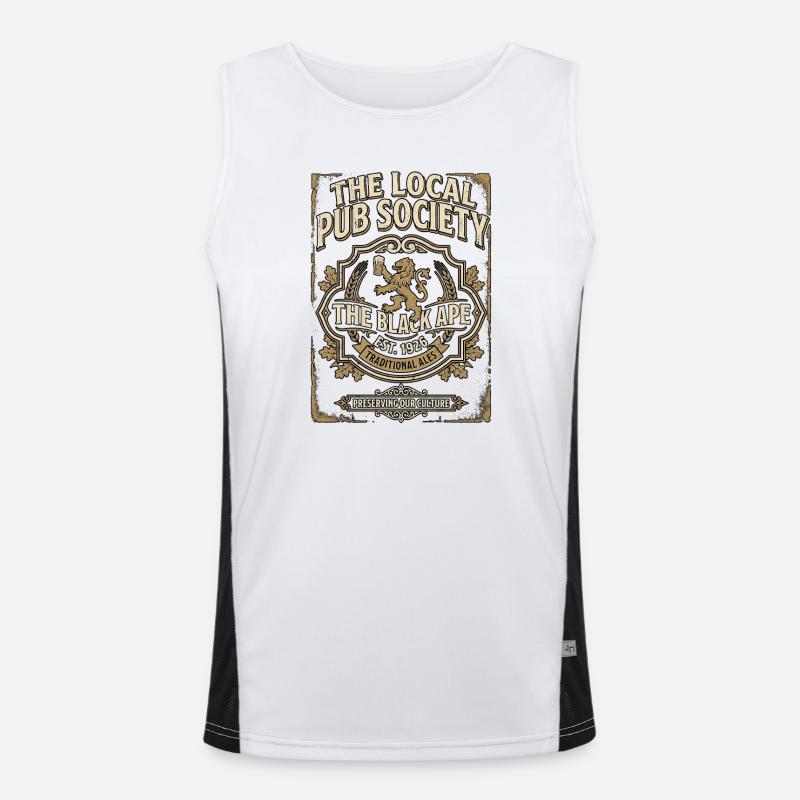 Local Pub Friend Men's Functional Contrast Tank Top 