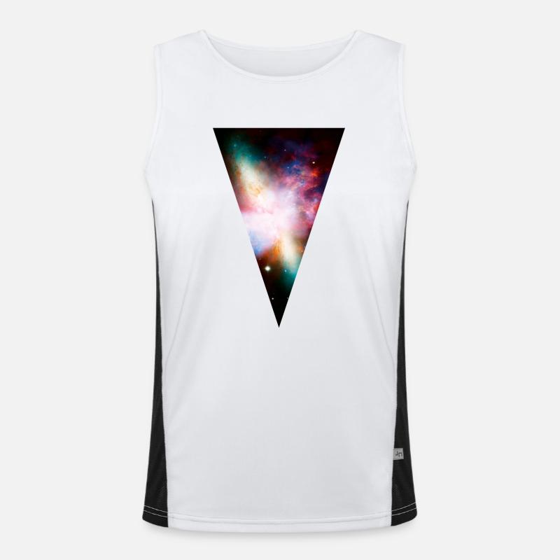 Triangle Men's Functional Contrast Tank Top 