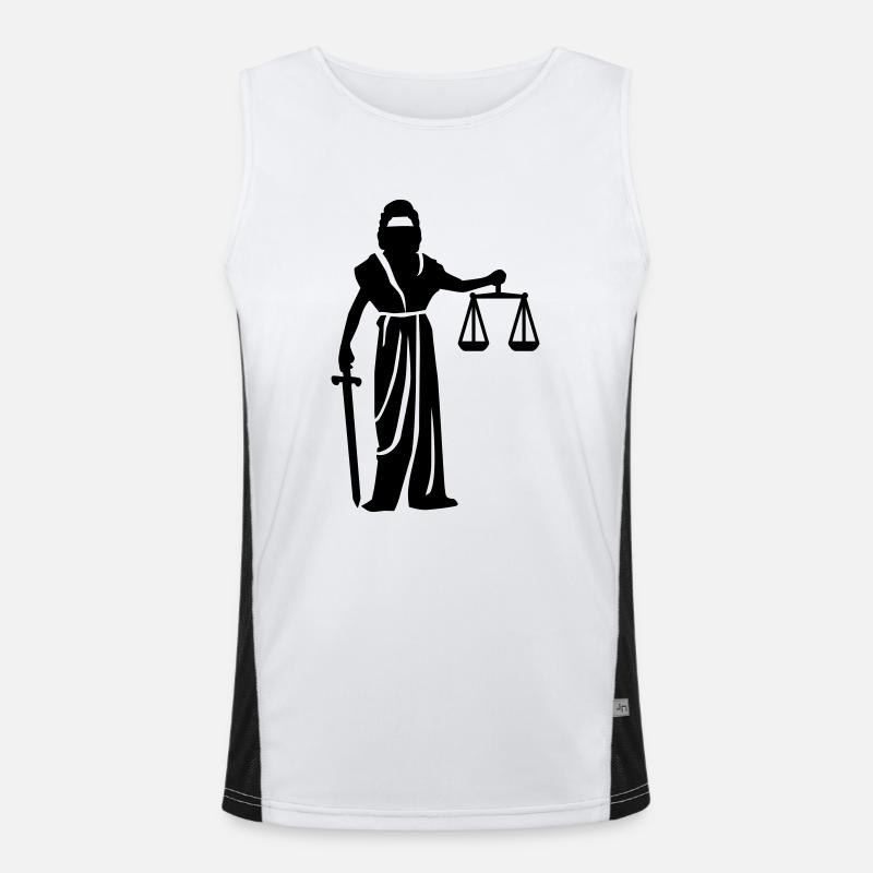 Gericht Funktionelles Kontrast-Tank Top für Männer 