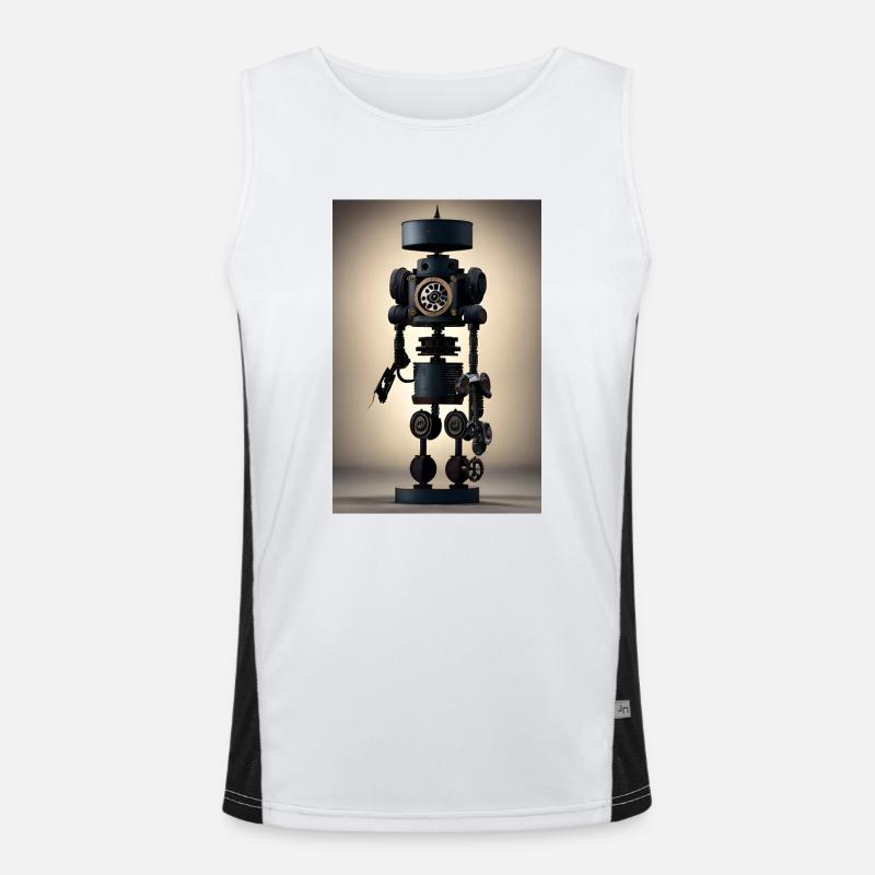 Steampunk Robot Débardeur respirant contrasté Homme 