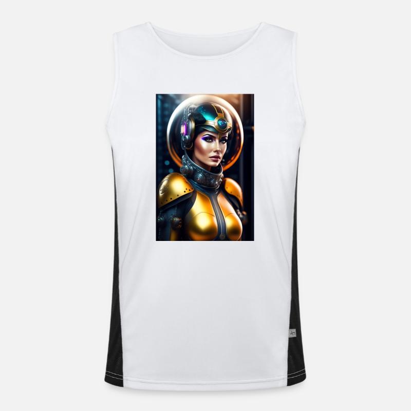 Fille de l’espace Débardeur respirant contrasté Homme 