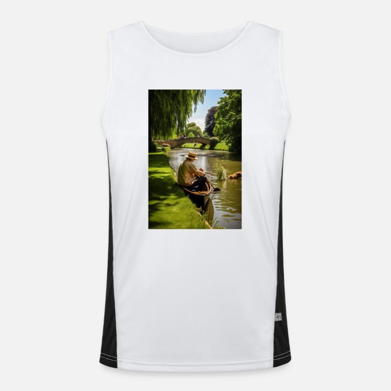 Martin Bond Style Gift Men's Functional Contrast Tank Top 