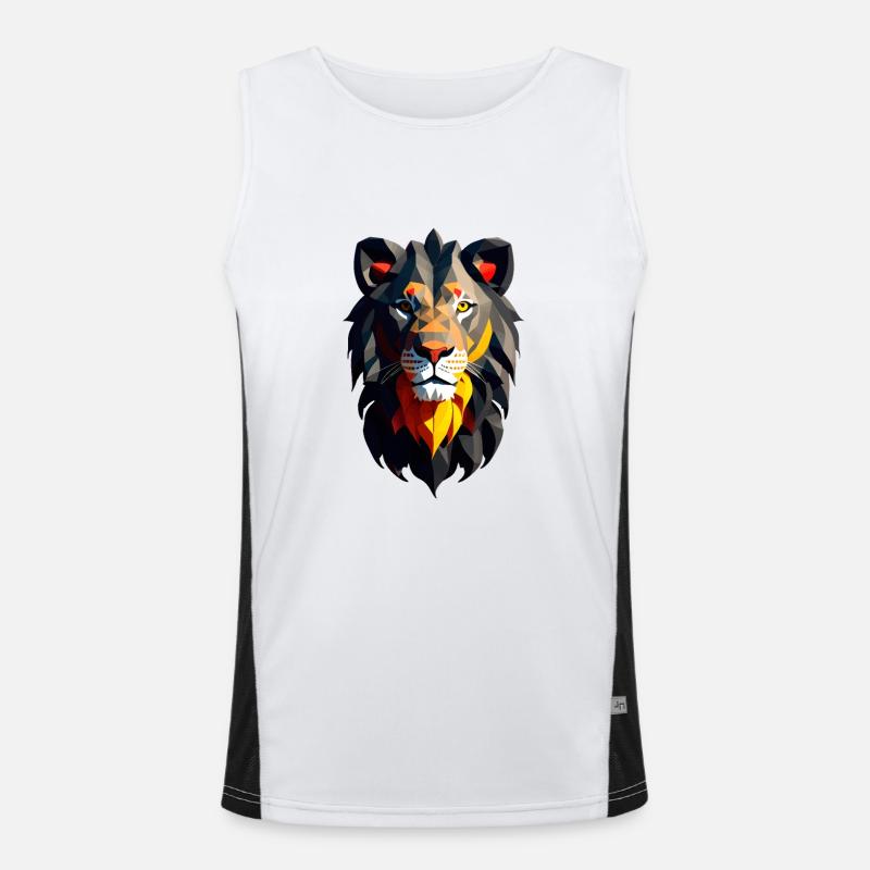 Leo#2 Men's Functional Contrast Tank Top 