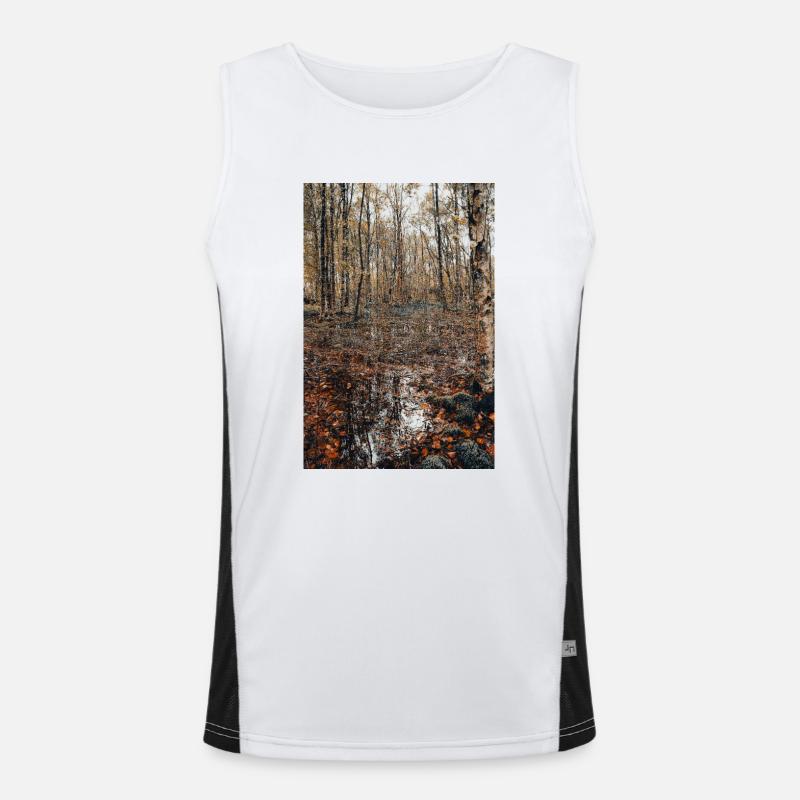 Forest Men's Functional Contrast Tank Top 
