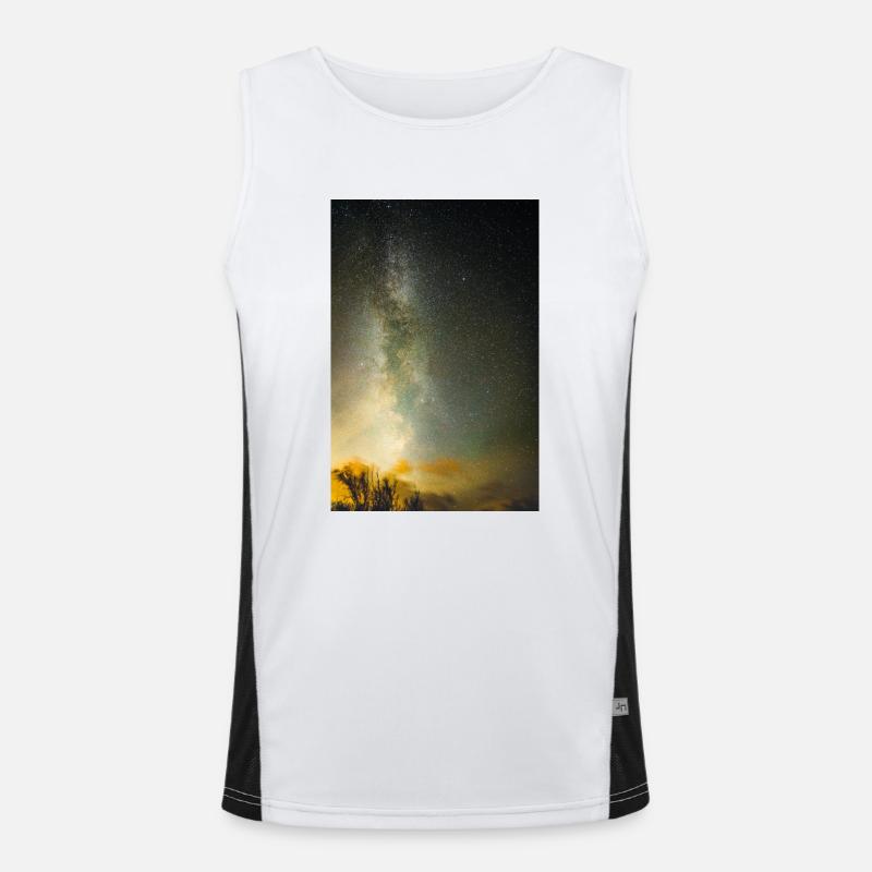 Space Men's Functional Contrast Tank Top 