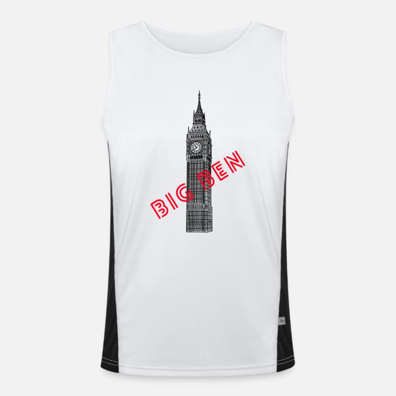 Big Ben Londres Débardeur respirant contrasté Homme 
