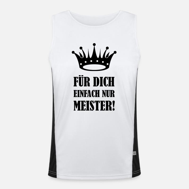 Pour vous, maîtrisez tout simplement Débardeur respirant contrasté Homme 