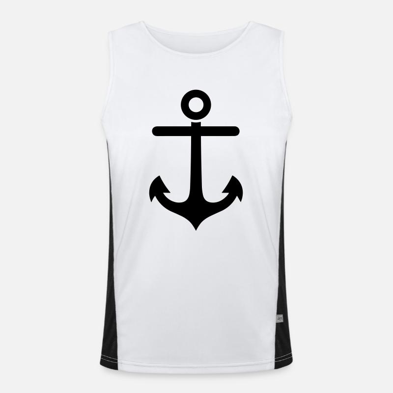 Anker Funktionel kontrast tanktop til herrer 