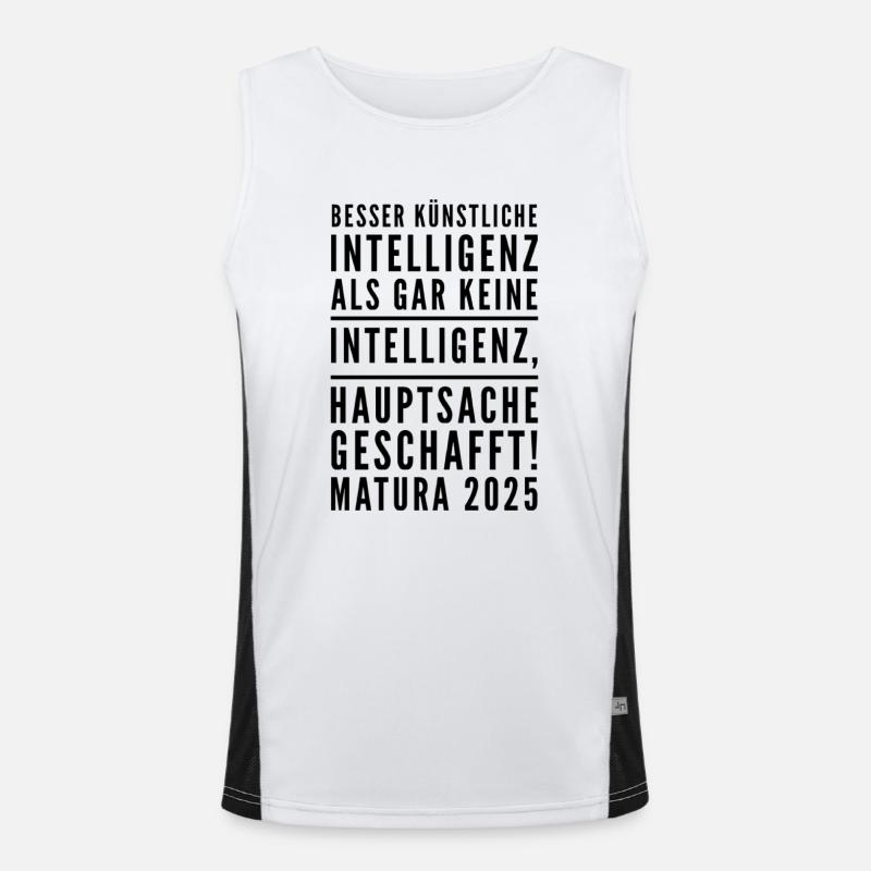 Matura Funktionelles Kontrast-Tank Top für Männer 