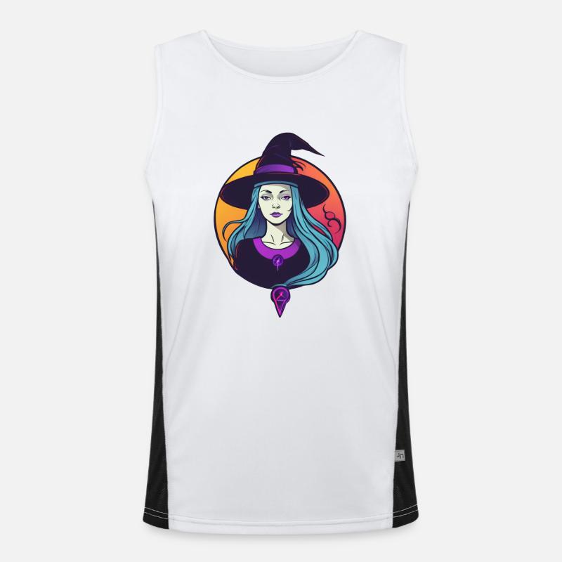 Sorcière Débardeur respirant contrasté Homme 