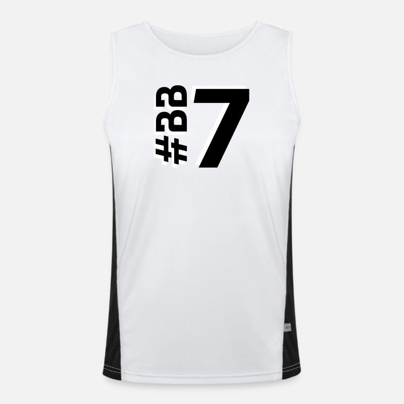 BB7-KARTON Funktionelles Kontrast-Tank Top für Männer 