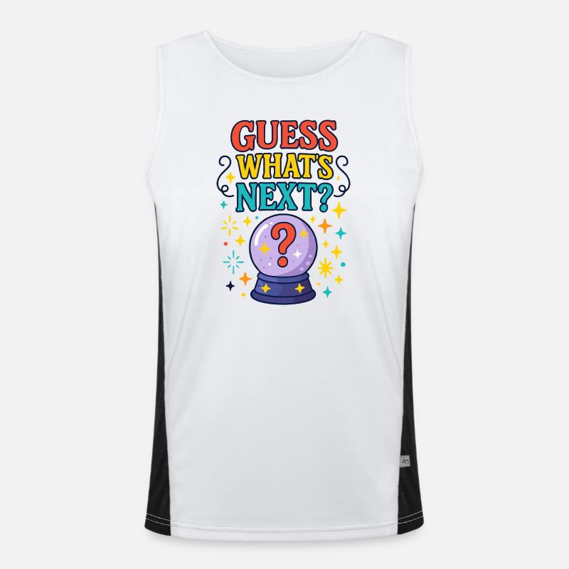 Devinez ce qui s’en vient Débardeur respirant contrasté Homme 