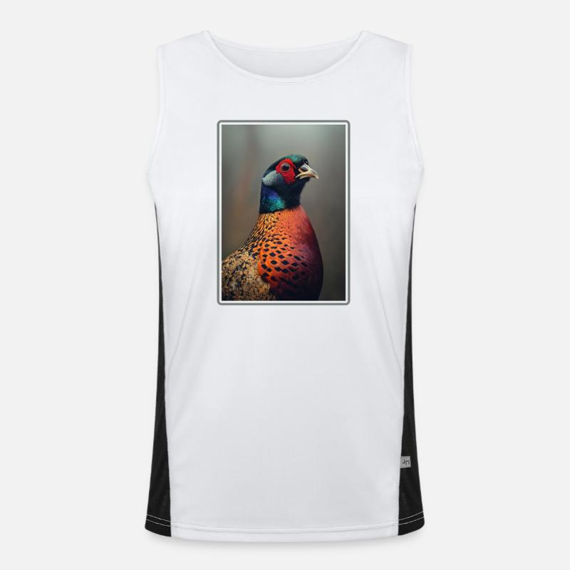 Pheasants Pheasant Men's Functional Contrast Tank Top 