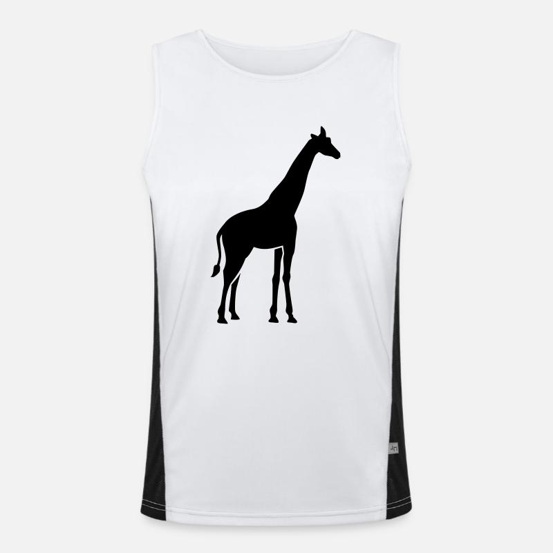 Giraffe Men's Functional Contrast Tank Top 