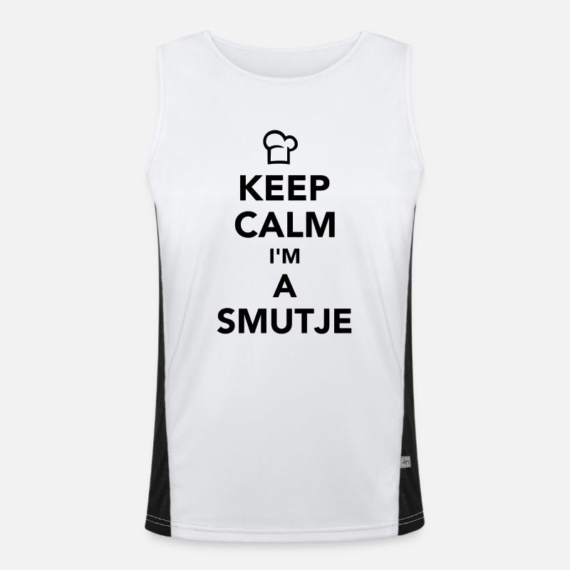Smutje Funktionelles Kontrast-Tank Top für Männer 