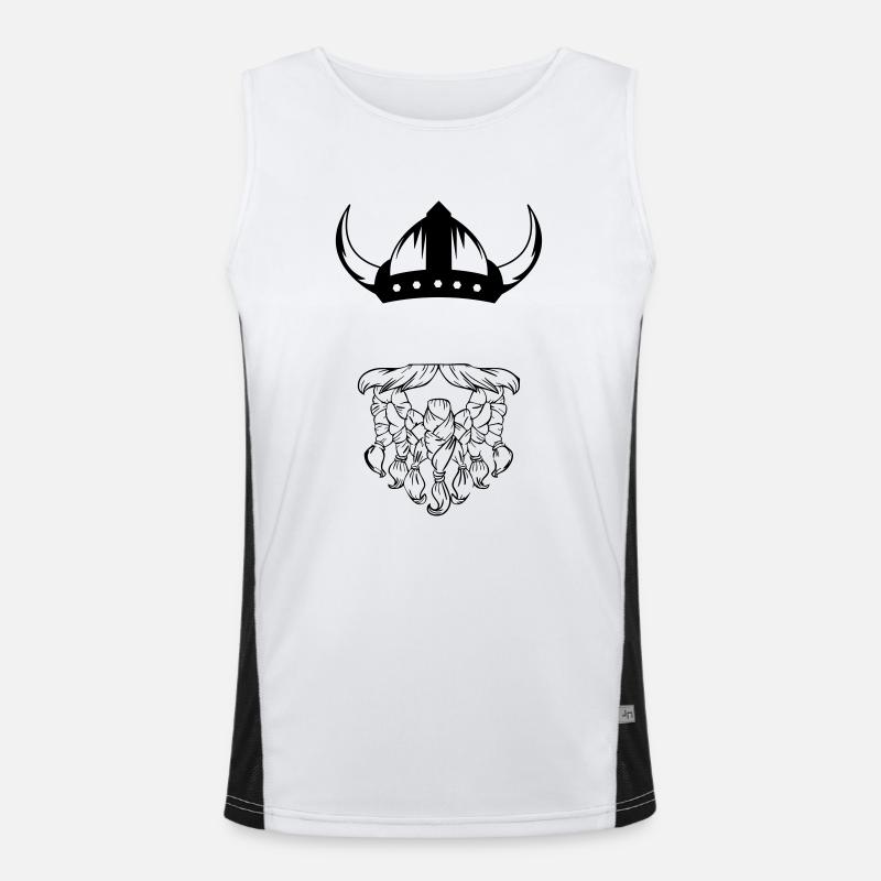 wikinger Funktionelles Kontrast-Tank Top für Männer 