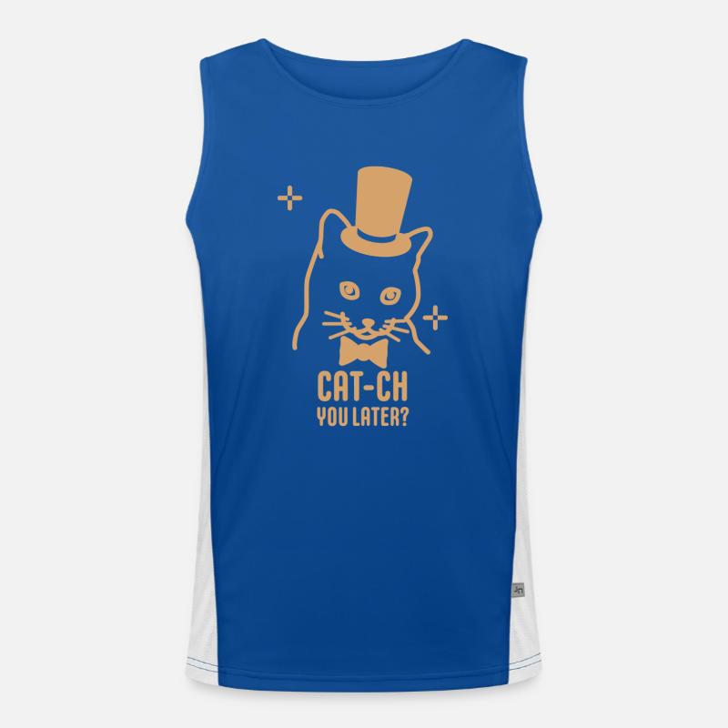 Vous rattraper plus tard Débardeur respirant contrasté Homme 