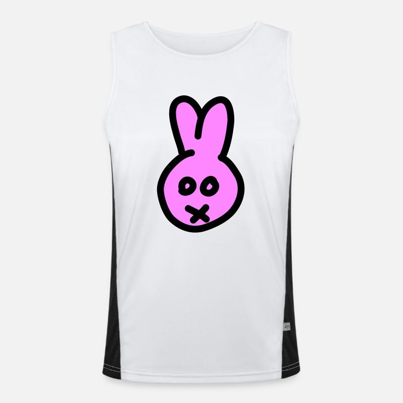 Lapin 2c Débardeur respirant contrasté Homme 