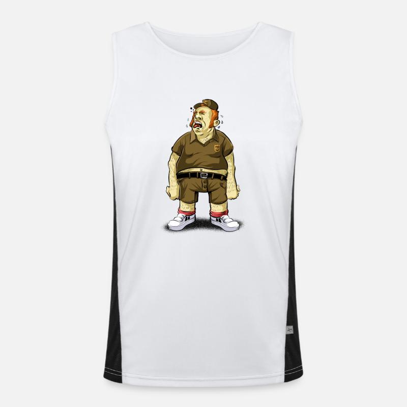 Courrier Men's Functional Contrast Tank Top 