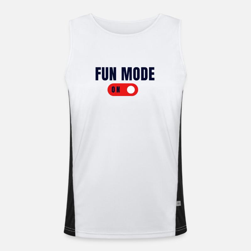 Fun Mode On Débardeur respirant contrasté Homme 