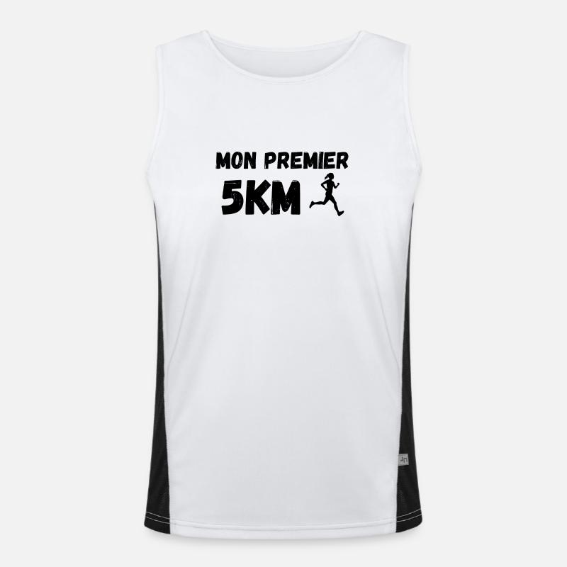 Mon premier 5km Débardeur respirant contrasté Homme 