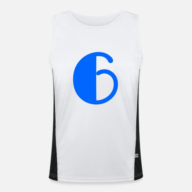 6 YEARS. 6th ANNIVERSARY. 6 YEAR ANNIVERSARY. 6 Men's Functional Contrast Tank Top 