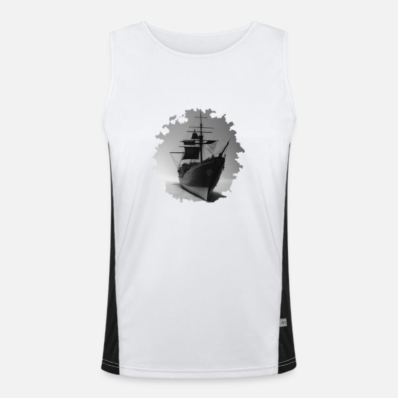 Ship Men's Functional Contrast Tank Top 