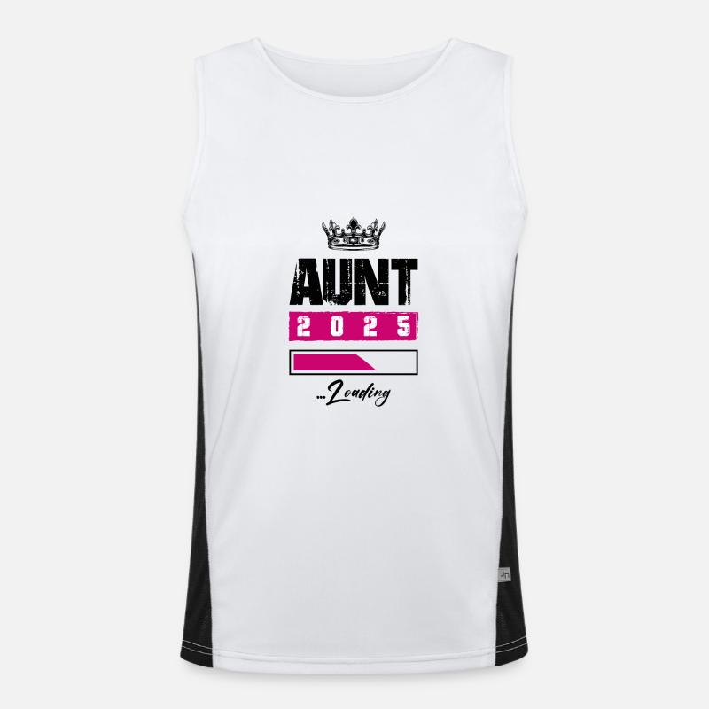Aunt 2025 Loading Men's Functional Contrast Tank Top 