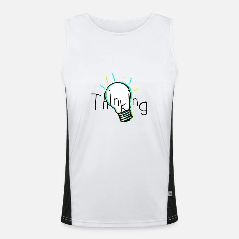 Thinking Men's Functional Contrast Tank Top 