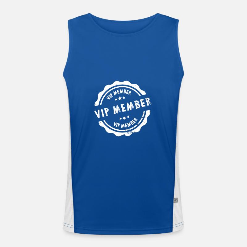 Miembro Vip Camiseta funcional de tirantes en contraste para hombre 
