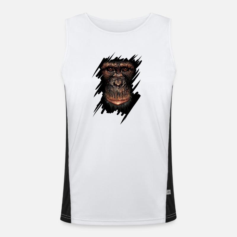 Monkey Men's Functional Contrast Tank Top 