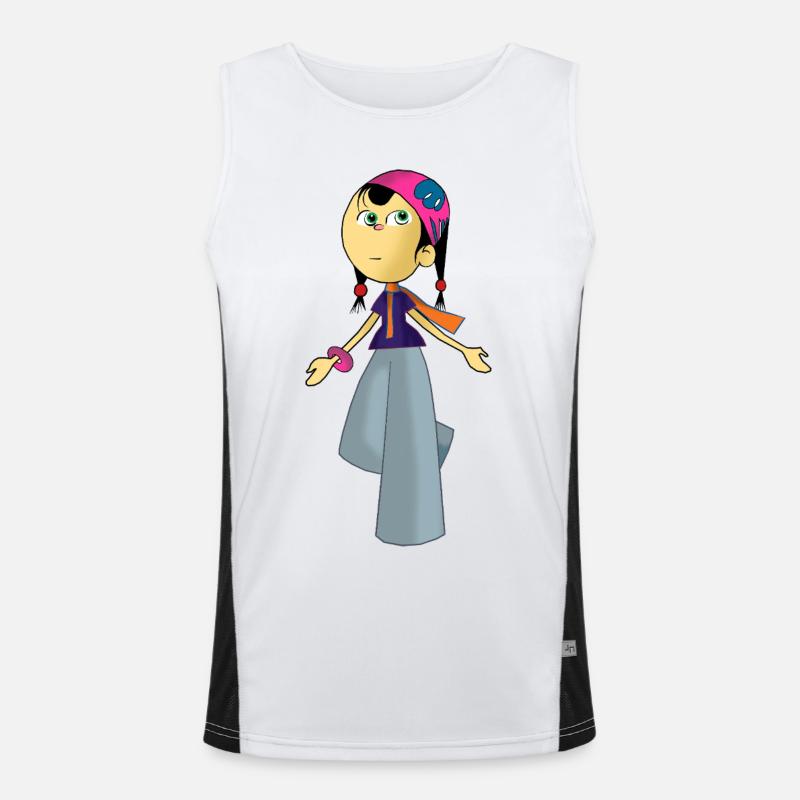 doll Men's Functional Contrast Tank Top 