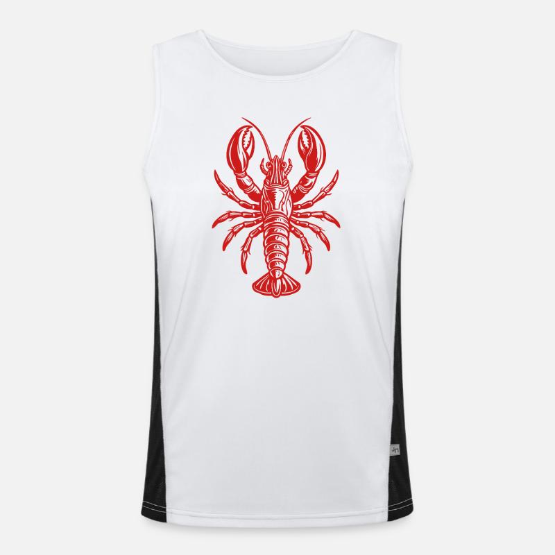 Lobster Men's Functional Contrast Tank Top 