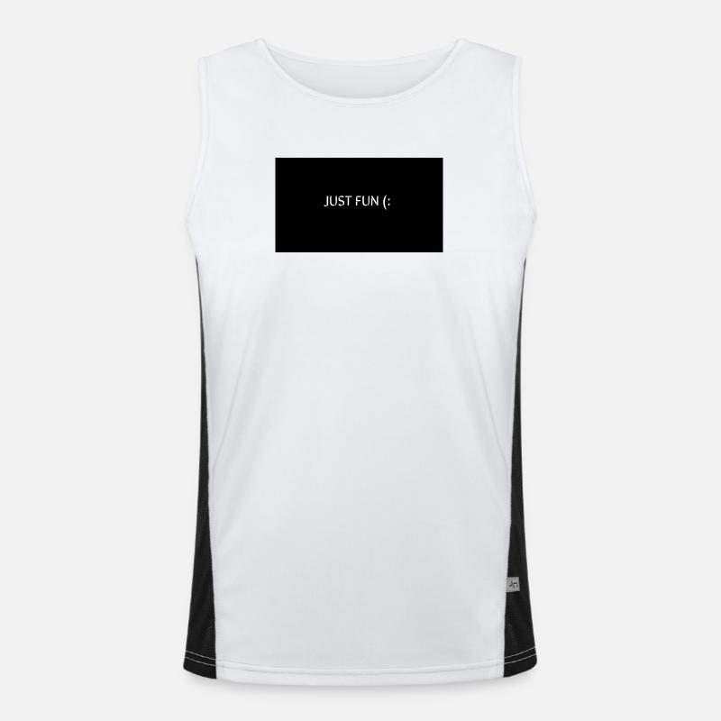 FUN Men's Functional Contrast Tank Top 