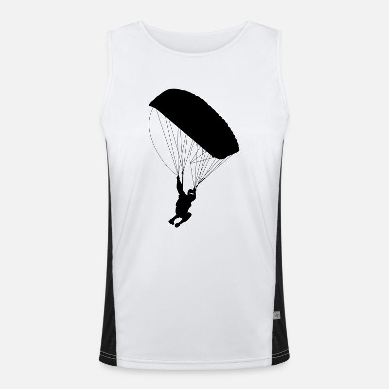 Fallschirm Funktionelles Kontrast-Tank Top für Männer 