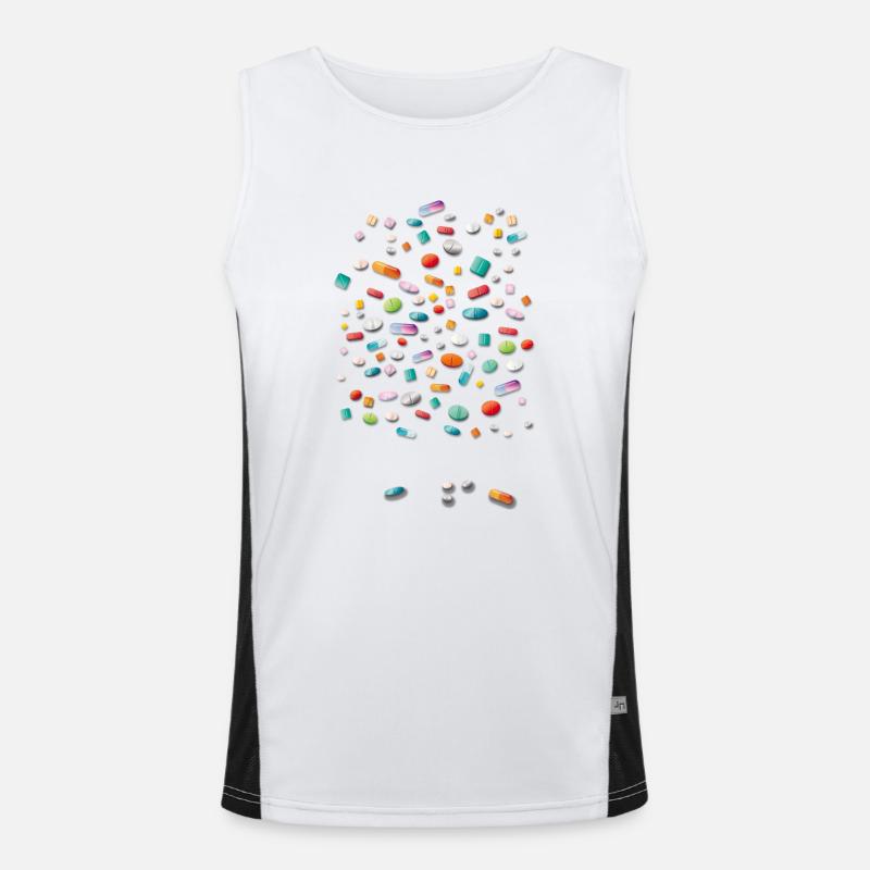 Pills Men's Functional Contrast Tank Top 