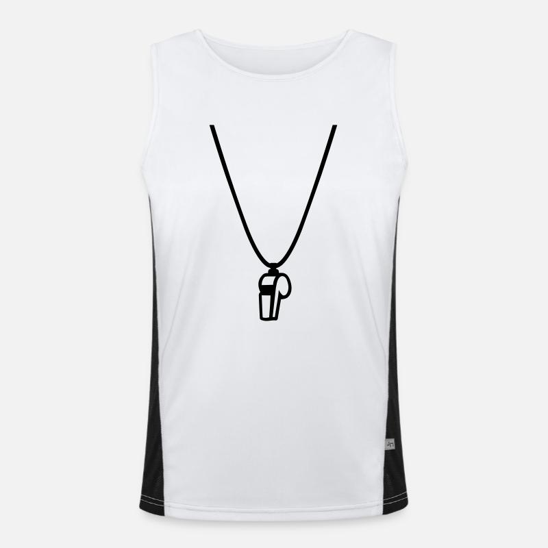 Thunderer whistle Men's Functional Contrast Tank Top 