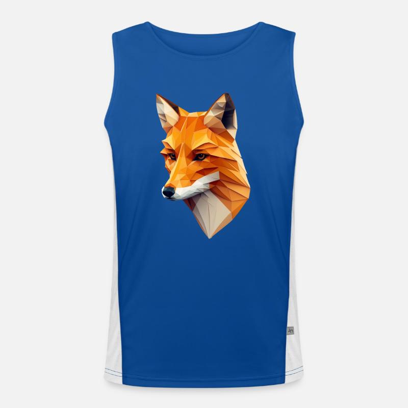 FOX Funktionelles Kontrast-Tank Top für Männer 