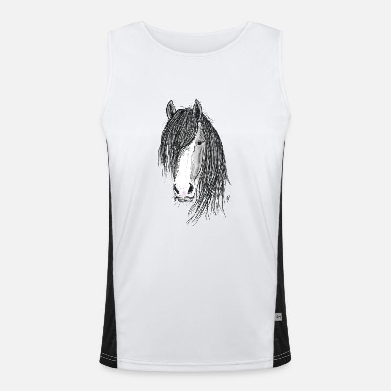 Tinker Funktionelles Kontrast-Tank Top für Männer 