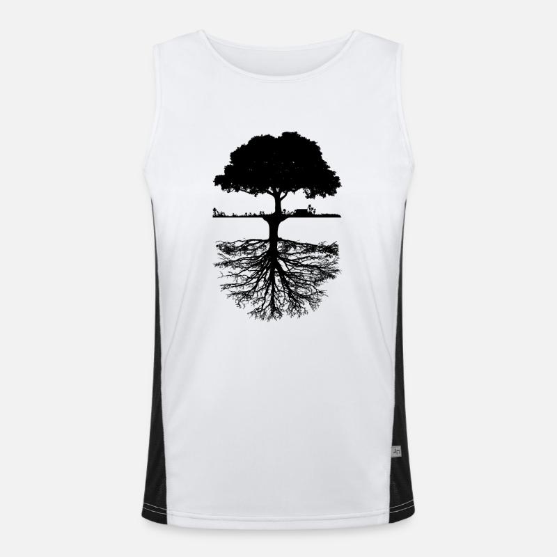 tree Men's Functional Contrast Tank Top 
