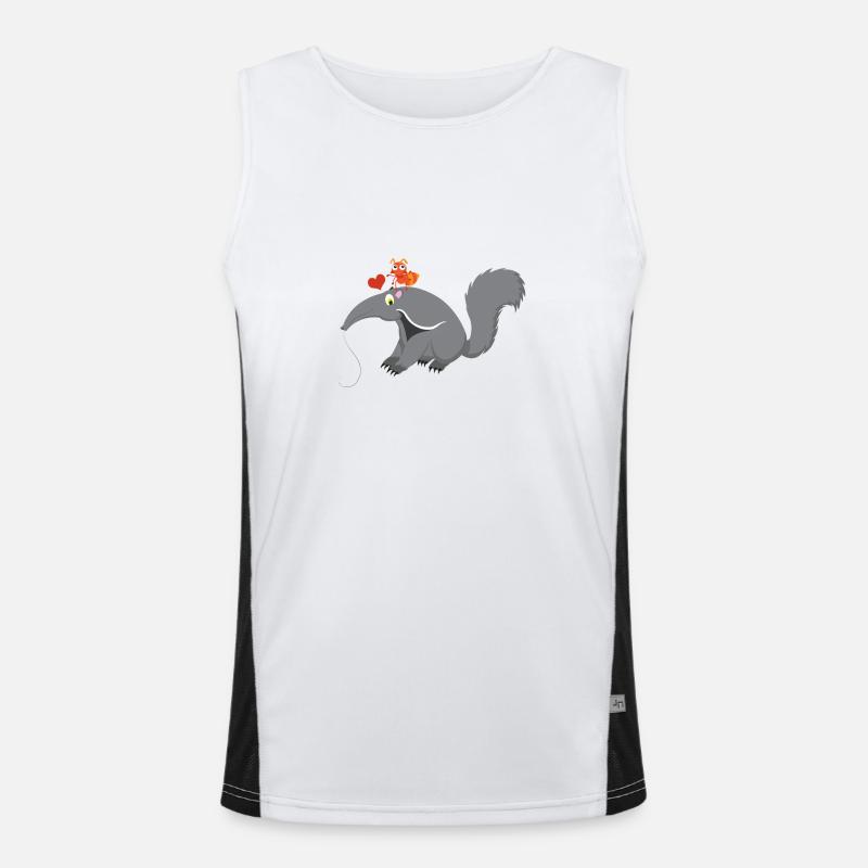 ant-eater Men's Functional Contrast Tank Top 