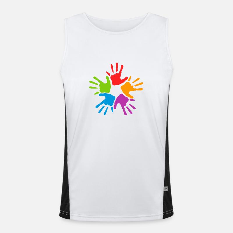 Together Men's Functional Contrast Tank Top 