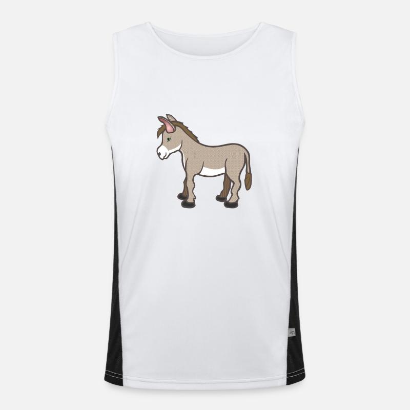 ass Men's Functional Contrast Tank Top 
