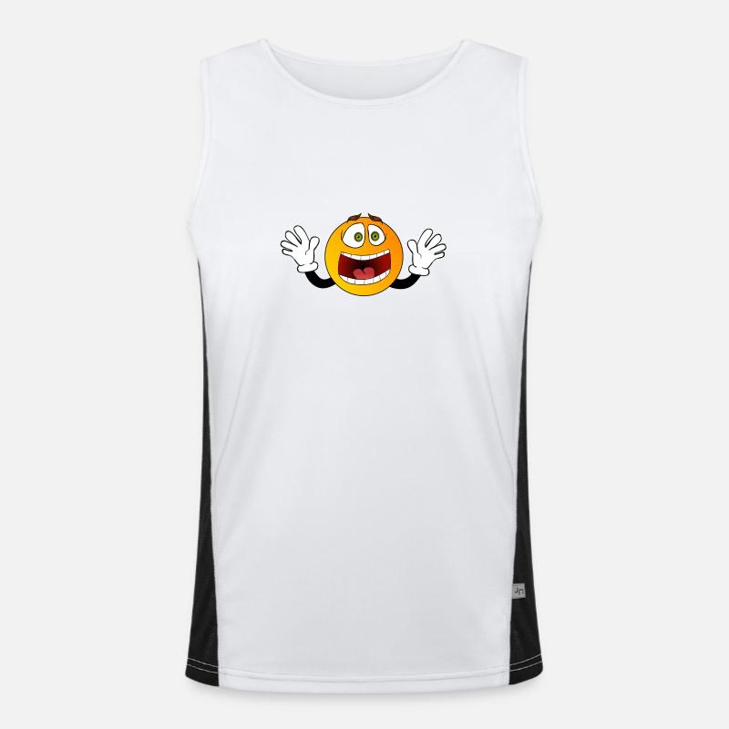 Smilie Men's Functional Contrast Tank Top 