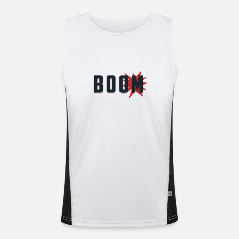 explosion boom Débardeur respirant contrasté Homme 