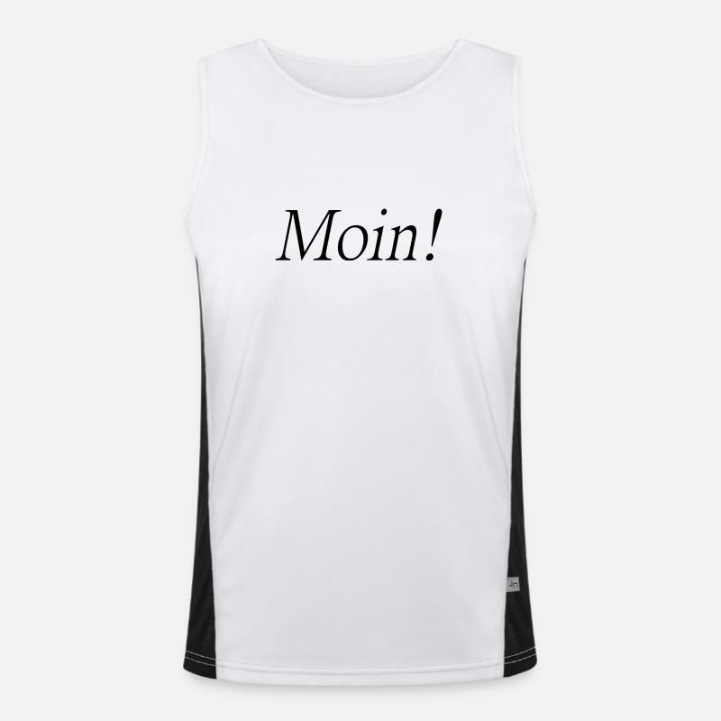 Hello Men's Functional Contrast Tank Top 